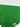 Green fabric with white polka dots on a white background