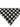 Black and white checkered fabric on a light gray background