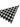 Black and white checkered fabric on a white background