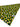 Neck gaiter with yellow and white floral pattern on a black background