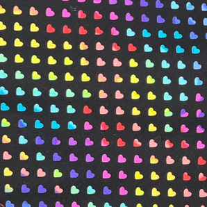 Rainbow Micro Hearts Bandana
